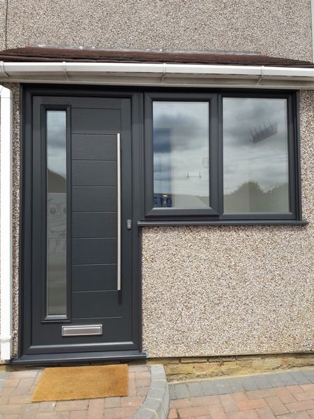 composite doors black 2