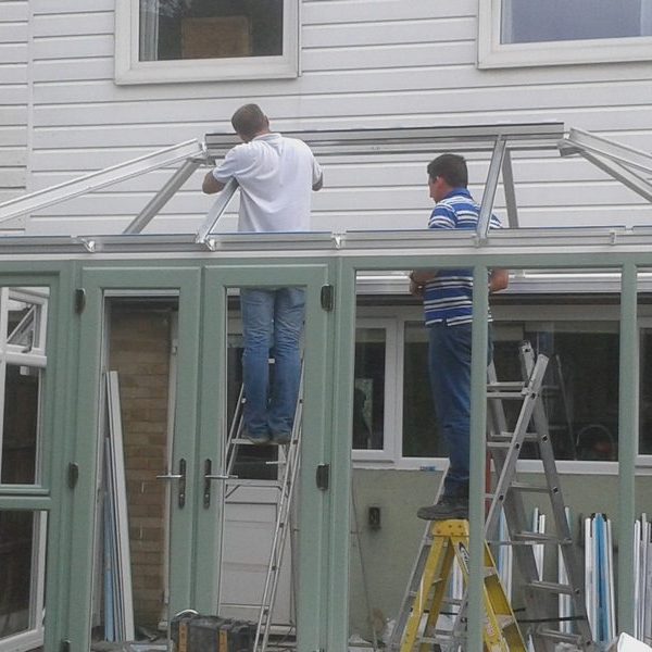 essex conservatory build 18