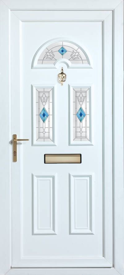 Panelled Doors - York 3 Ancona Sapphire