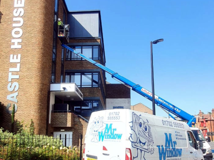 castle house high wycombe commercial window project